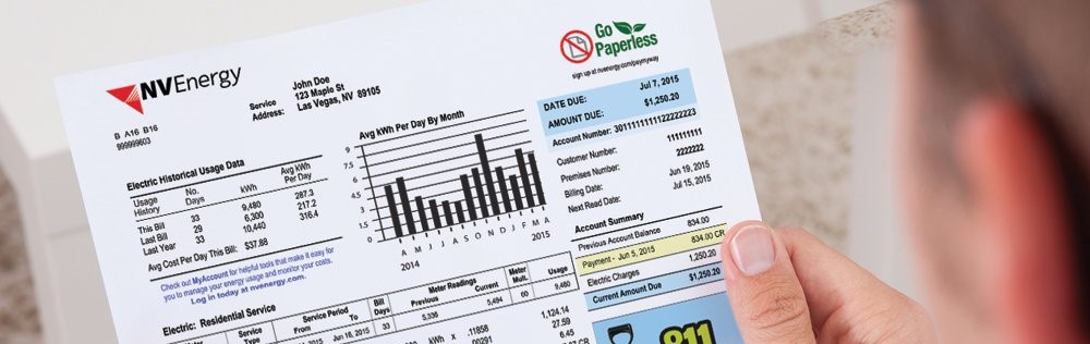 NV Energy Las Vegas Bill